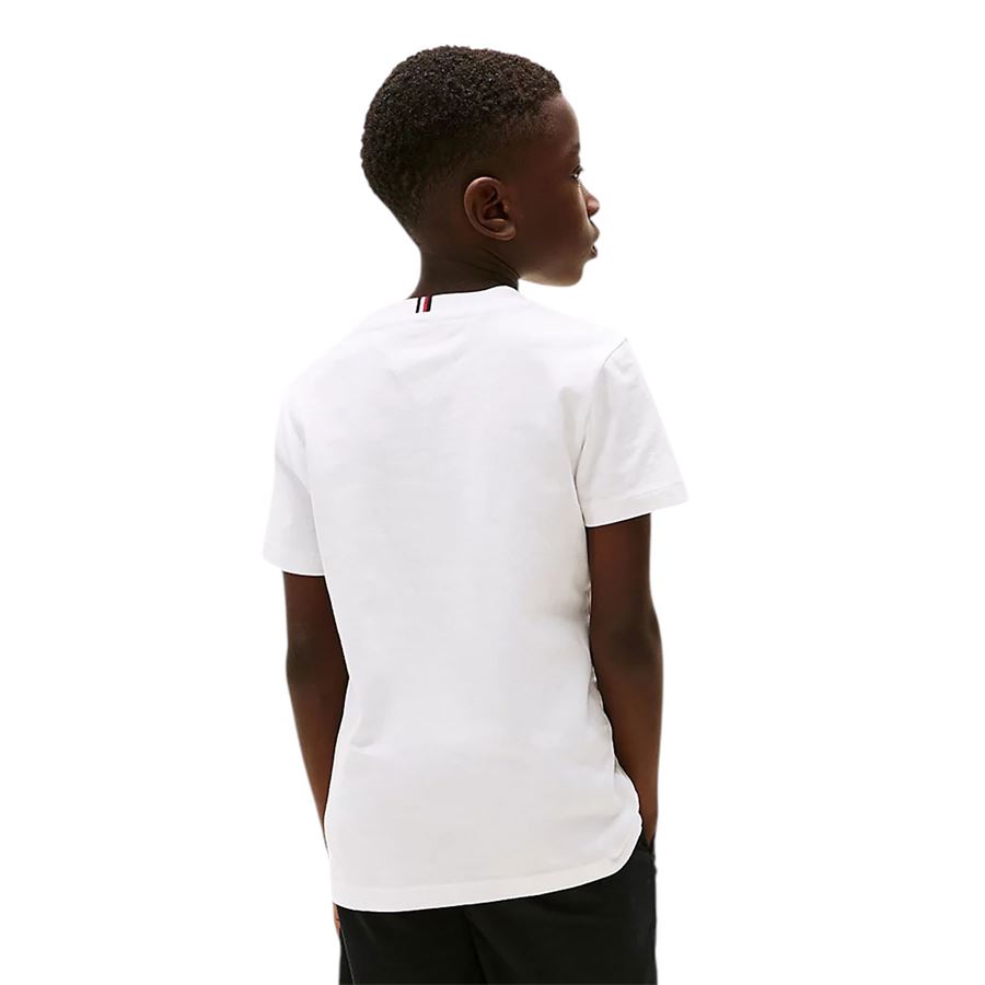 T-shirt con logo da bambino Tommy Hilfiger | THKB0KB09538YBRX